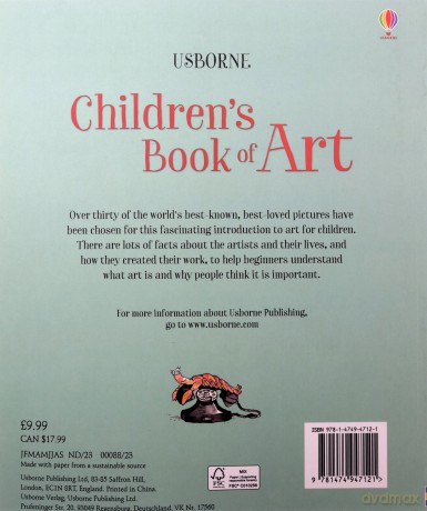 Children's Book of Art - Rosie Dickins [KSIĄŻKA]