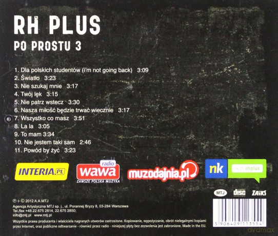 RH Plus: Po prostu 3 [CD]