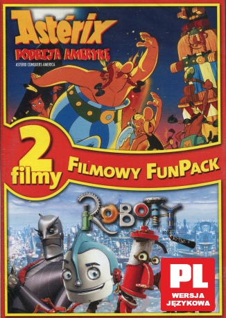 Asterix Podbija Amerykę / Roboty [BOX] [2DVD]