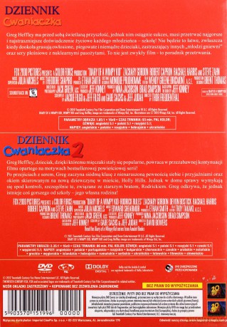 Dziennik Cwaniaczka / Dziennik Cwaniaczka 2 [2DVD]