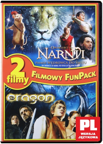 Opowieści z Narnii Podróż Wędrowca do Świtu / Eragon [2DVD]