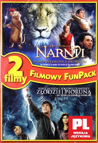Opowieści z Narnii 3 / Percy Jackson I Bogowie Olimpijscy: Złodziej Pioruna [2DVD]