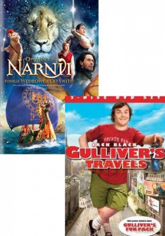 Opowieści Z Narnii Podróż Wędrowca do Świtu / Podróże Guliwera [2DVD]
