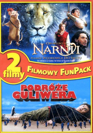Opowieści Z Narnii Podróż Wędrowca do Świtu / Podróże Guliwera [2DVD]