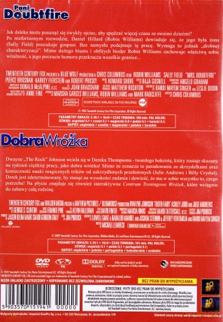Pani Doubtfire / Dobra Wróżka [2DVD]