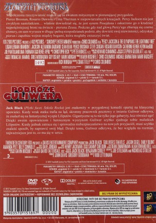 Percy Jackson / Podróże Guliwera [2DVD]
