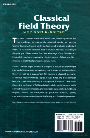 Classical Field Theory (Dover Books on Physics) - Davison E Soper [KSIĄŻKA]