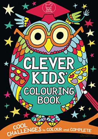 Clever Kids' Colouring Book - Chris Dickason [KSIĄŻKA]
