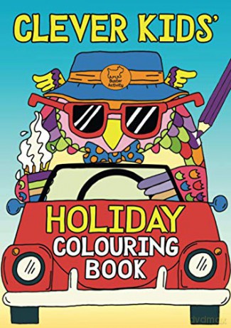Clever Kids' Holiday Colouring Book (Buster Activity) - Chris Dickason [KSIĄŻKA]