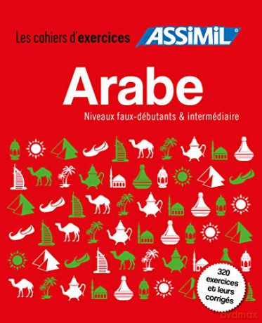 Coffret Cahiers d'exercices ARABE: faux débutants + intermédiaire - Daniel Krasa [KSIĄŻKA]