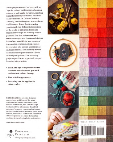 Colour Confident Stitching: How to Create Beautiful Colour Palettes - Karen Barbe [KSIĄŻKA]