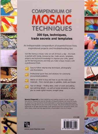 Compendium of Mosaic Techniques: 300 Tips, Techniques, Trade Secrets and Templates - Bonnie Fitzgerald [KSIĄŻKA]