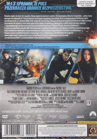 Mission: Impossible 3 [DVD]