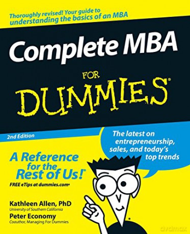 Complete MBA For Dummies 2e - Kathleen Allen [KSIĄŻKA]
