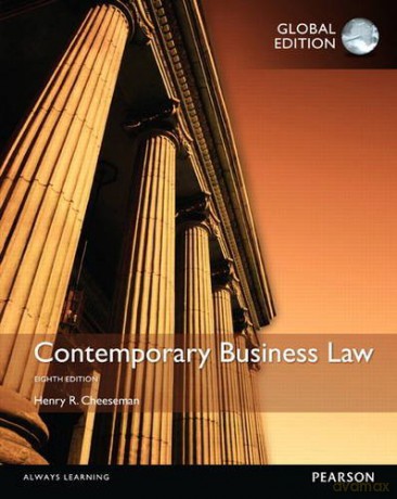 Contemporary Business Law, Global Edition - Henry Cheeseman [KSIĄŻKA]