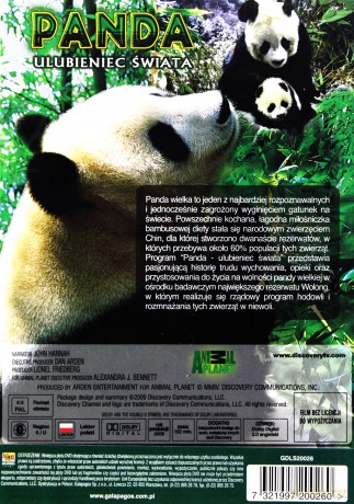 Animal Planet: Panda - ulubieniec świata [DVD]