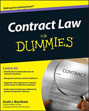 Contract Law For Dummies - Scott J. Burnham [KSIĄŻKA]