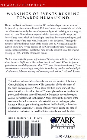Conversations with Nostradamus, Volume 2: His Prophecies Explained - Dolores Cannon [KSIĄŻKA]