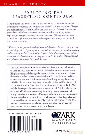 Conversations with Nostradamus: Volume 3: His Prophecies Explained - Dolores Cannon [KSIĄŻKA]