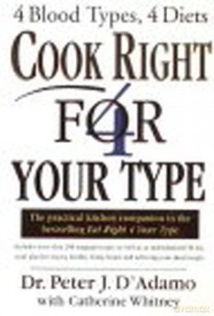 Cook Right 4 Your Type - Dr Peter D'Adamo [KSIĄŻKA]
