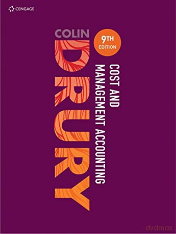 Cost and Management Accounting - Colin Drury [KSIĄŻKA]