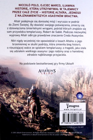 Assassin's Creed Tom 3: Tajemna krucjata - Oliver Bowden [KSIĄŻKA]