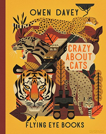 Crazy About Cats: 3 (Owen Davey Animal Series) - Owen Davey [KSIĄŻKA]