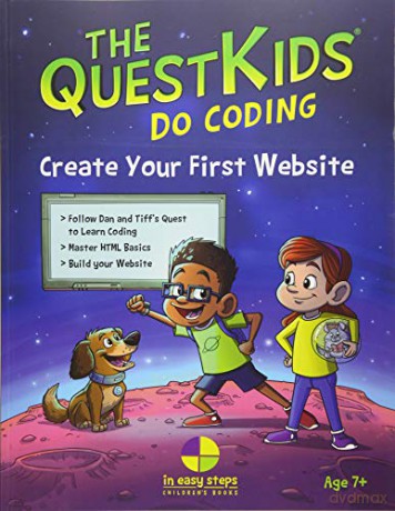 Create Your First Website in easy steps (The QuestKids do Coding) - Darryl Bartlett [KSIĄŻKA]