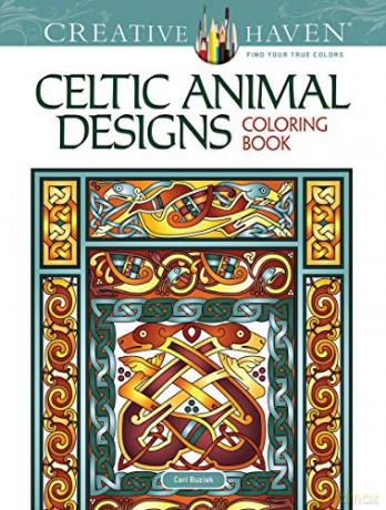 Creative Haven Celtic Animal Designs Coloring Book - Cari Buziak [KSIĄŻKA]