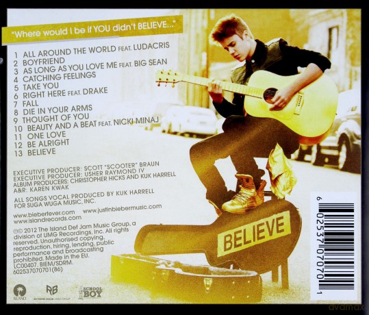 Justin Bieber: Believe (PL) [CD]