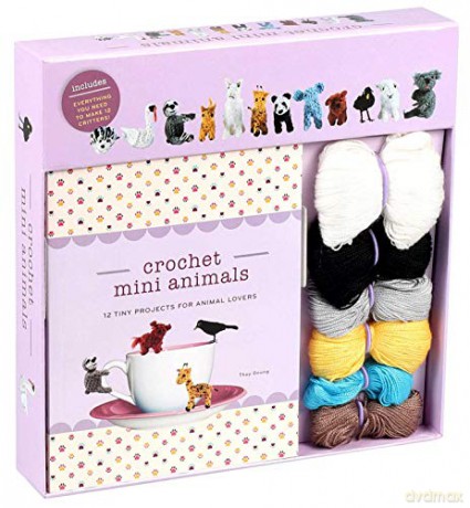 Crochet Mini Animals: 12 Tiny Projects for Animal Lovers - Thuy Duong [KSIĄŻKA]