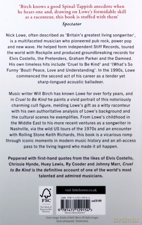 Cruel To Be Kind: The Life and Music of Nick Lowe - Will Birch [KSIĄŻKA]