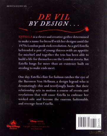 Cruella Live Action Novelization - Elizabeth Rudnick [KSIĄŻKA]