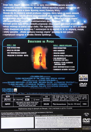 Bliskie spotkania III stopnia Edycja Specjalna [2DVD]