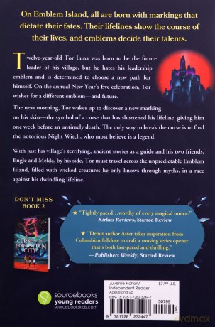 Curse of the Night Witch: 1 (Emblem Island, 1) - Alex Aster [KSIĄŻKA]