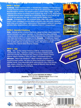Odkrywaj Świat cz.1 Europa, Ameryka Płd., Azja BOX [3DVD]