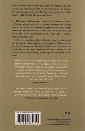 Damage Done, The: Twelve Years of Hell in a Bangkok Prison - Warren Fellows [KSIĄŻKA]