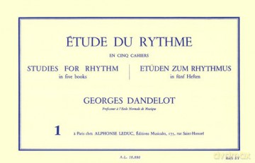 Dandelot: Etude du Rythme Volume 1 - Dandelot Georges [KSIĄŻKA]