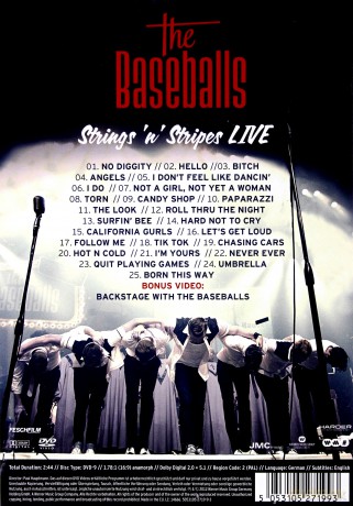 The Baseballs: Stringsnstripes Live [DVD]