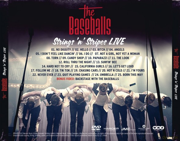 The Baseballs: Stringsnstripes Live [2CD]+[DVD]