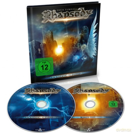 Luca Turillis Rhapsody: Ascending To Infinity (digibook) [CD]+[DVD]