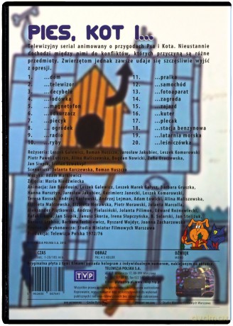 Pies, kot i ... (Kompletna kolekcja) [DVD]