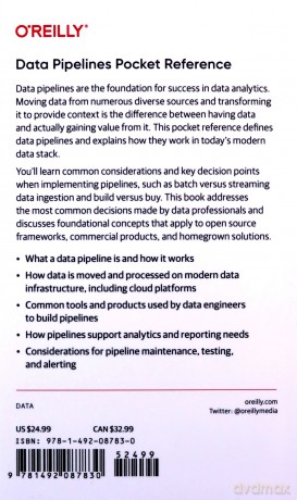 Data Pipelines Pocket Reference: Moving and Processing Data for Analytics - James Densmore [KSIĄŻKA]