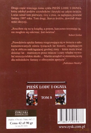 Nawałnica Mieczy T.2: Krew i Złoto - George R.R. Martin [KSIĄŻKA]