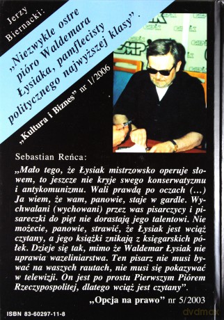 Salon 2. Alfabet szulerów część pierwsza A-L - Waldemar Łysiak [KSIĄŻKA]