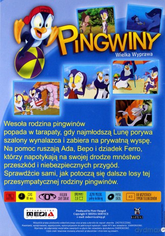 Pingwiny: Wielka Wyprawa [DVD]