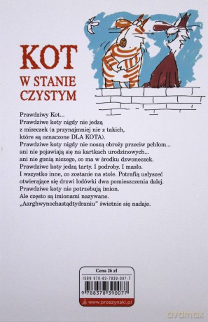 Kot w stanie czystym - Terry Pratchett [KSIĄŻKA]