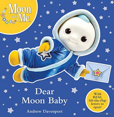 Dear Moon Baby: A letter-writing lift-the-flap book (Moon and Me) - Andrew Davenport [KSIĄŻKA]