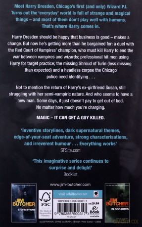 Death Masks: The Dresden Files, Book Five: 5 - Jim Butcher [KSIĄŻKA]