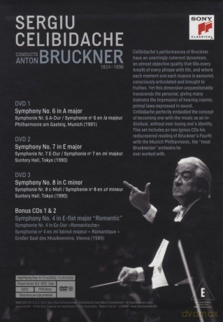 Sergiu Celibidache: Sergiu Celibidache Conducts Bruckner [5DVD]